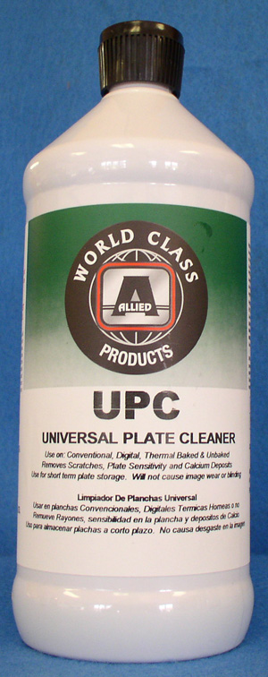 (image for) AL10008C Allied UPC Universal Plate Cleaner Quart 1 Each